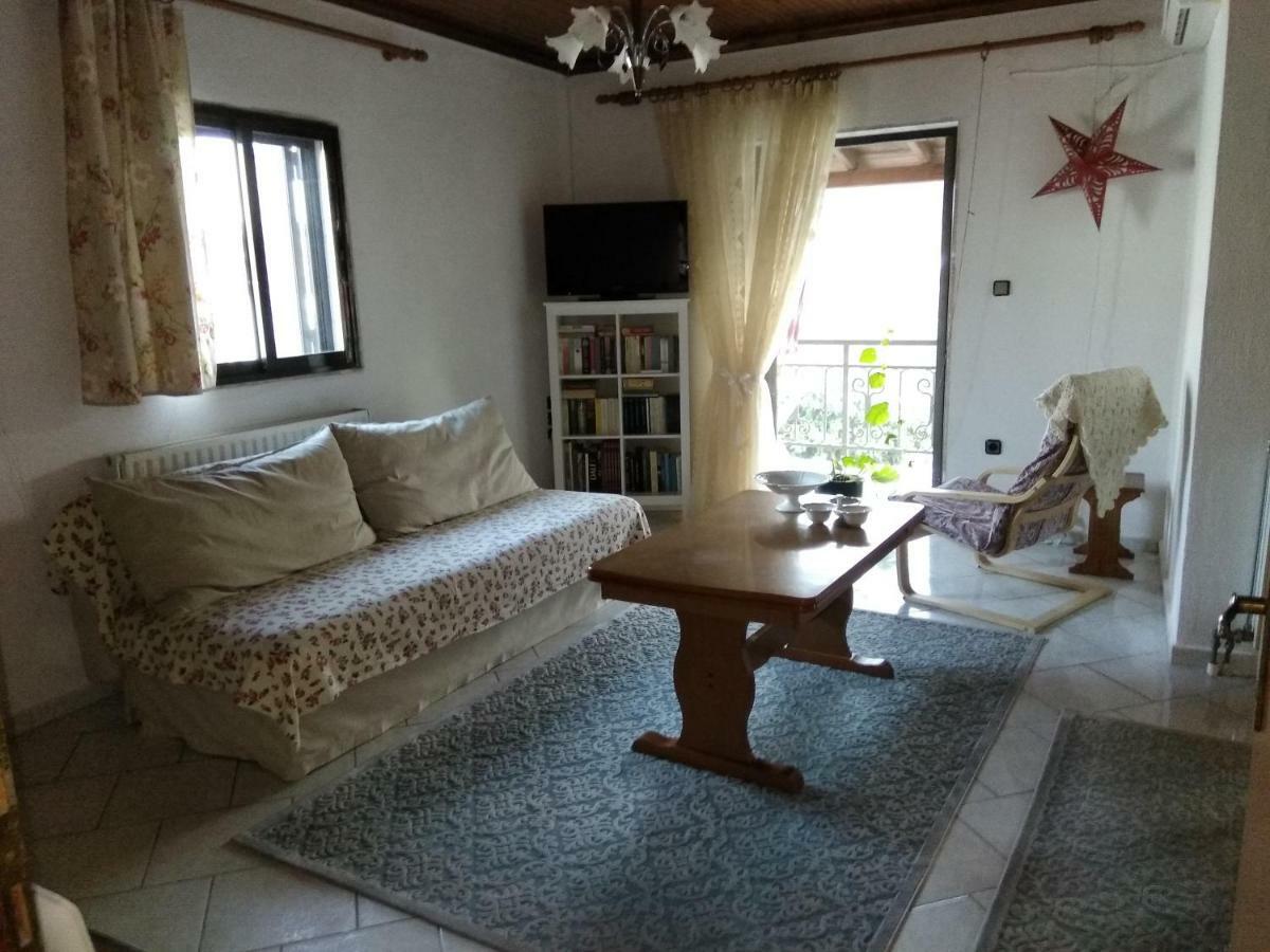 Papapoulios Apartment Сикия Экстерьер фото